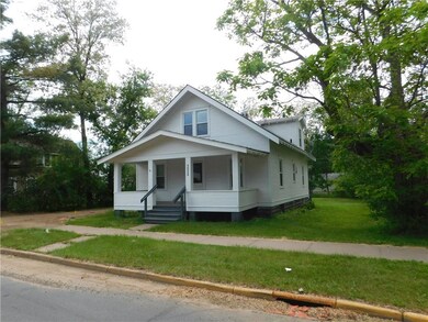 Front View of Home with Large Open Porch!