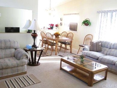 Spacious living and dining rooms