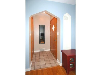 Entry/Foyer. Charming entry welcomes you with arch