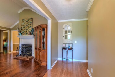 As you walk in you feel at home - warm inviting entryway