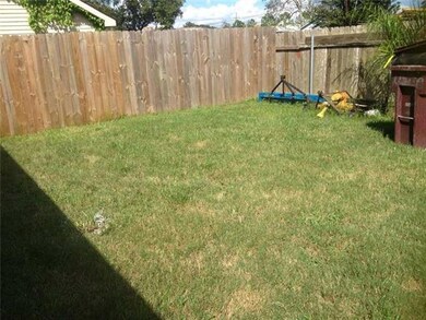 Yard. Nice Size Back Yard with extra storage!