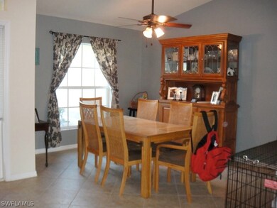 Formal dining area