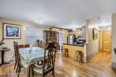 Dining area kitchen combo