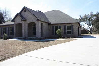 Side entry with extended driveway