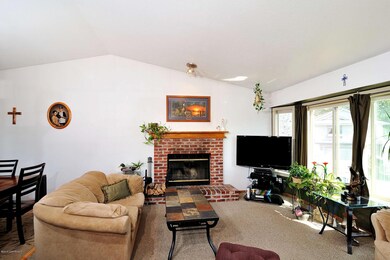Vaulted Ceilings in Living Room