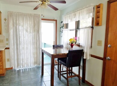 Open and airy Dining Room.