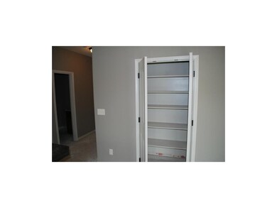 Double wide kitchen pantry.  Hard to see from this