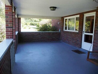 Patio/Deck. Covered side porch is great as it is b