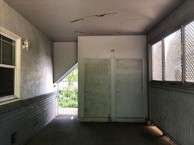 covered patio area and storage