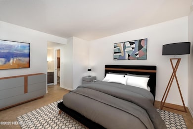 Virtually Staged master bedroom
