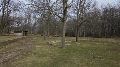 Pond and creek outback.