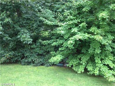 View - Back porch view-very private