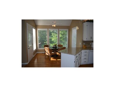 Vaulted Breakfast Room w/Hdwd