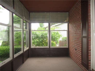 Interior view of the enclosed porch.  Endless poss