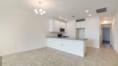 Living area kitchen