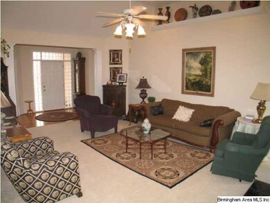 Open Living Room on the Main Level is spacious and