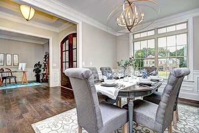 Dining Room offers plenty of natural light with pr