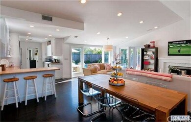 Open kitchen and dining