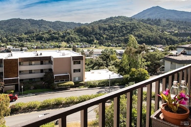 Views of iconic Mt. Tam and the surrounding hills