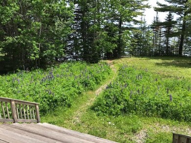 From deck, path to beach.