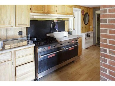 Kitchen. Commercial grade gas stove