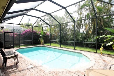 Private setting for heated pool