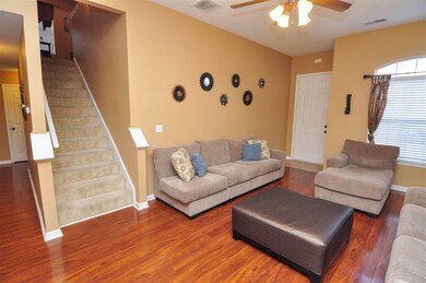 Step inside and be greeted by an open floor lan wi