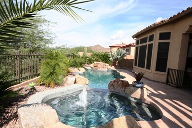 Heated Pebble-Tec Pool & Spa