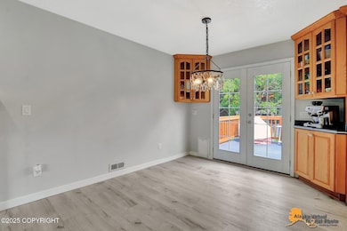 Dining Area w/Access to Back Deck
