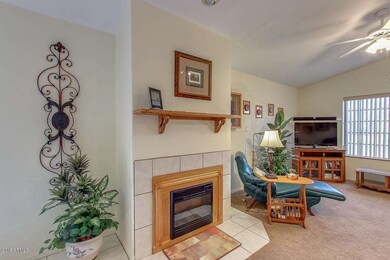 Fireplace with Custom Hearth & Mantle