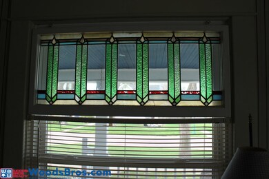 Stained Glass Window in Office / Bdrm 3