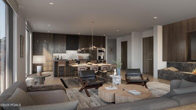 4. Living Space and Kitchen - 3 Bedroom-