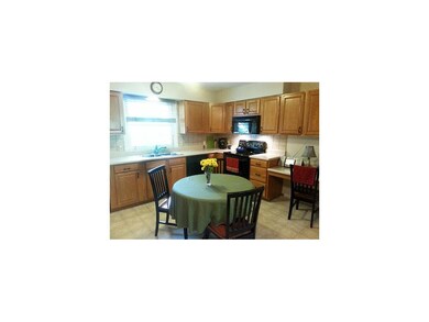 Open kitchen with lots of light!