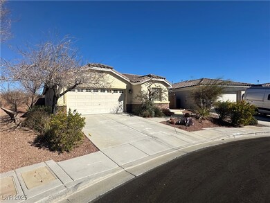 Ranch-style home featuring a garage