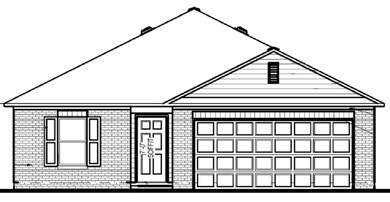 This photo is a model home photo or artist renderi