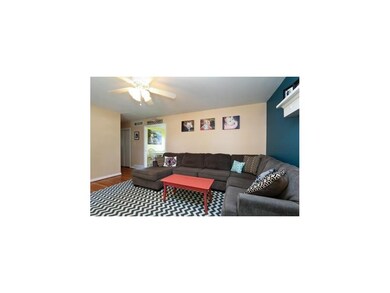 Living Room - Beautiful Hardwoods under Area Rug