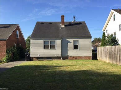 Back of house and privacy fence