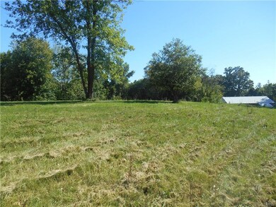 This shows the level area of land above the garage