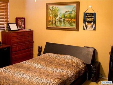 One of the four bedrooms.