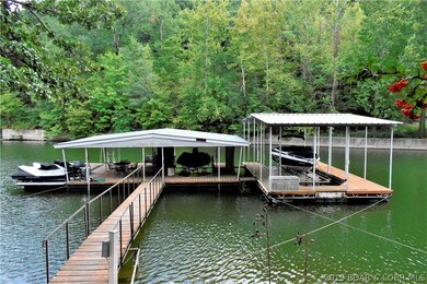 GREAT dock for hanging out and drinking a cold one