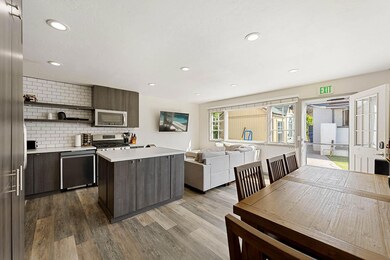 ADU kitchen & living - 2131 Modoc Rd