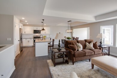 Family room stock photo