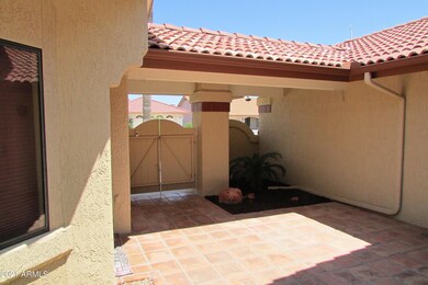Entrance into Courtyard from gates