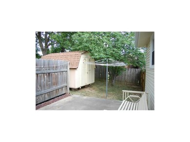 Privacy Fence around Patio and Storage Shed!