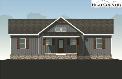 Rendering of front elevation