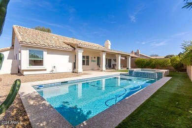 W - Pool with house