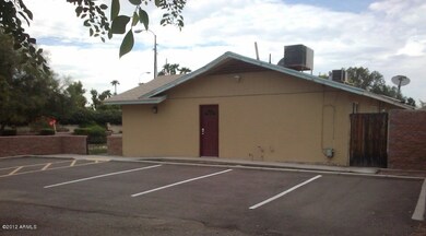 South parking lot