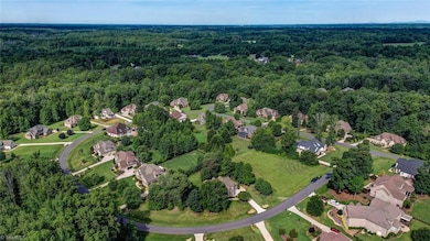Aerial with front property view.