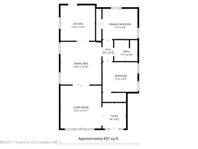2D Floor Plan for 1314 Wyoming Avenue Su
