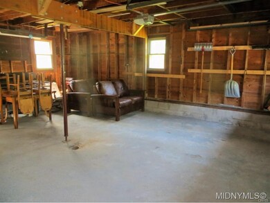 Large Attached 2 Car Garage